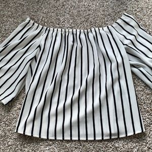 Off the shoulder blouse